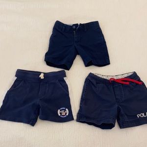 3 pairs of Ralph Lauren boys shorts - 2T